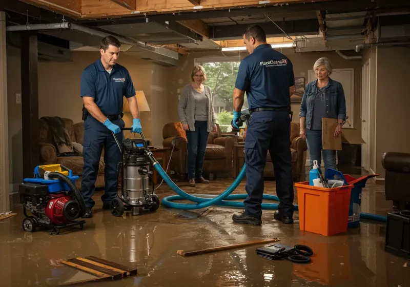 Basement Water Extraction and Removal Techniques process in Hazel Green, AL